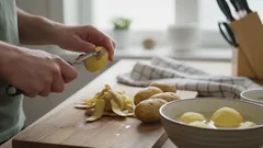Chyťte to správně: Jak správně oloupat brambory – několik užitečných tipů